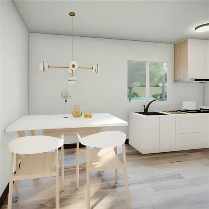 Insulated Prefabricated Light Steel Villa