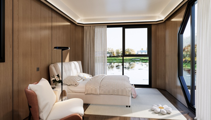 Detachable Capsule Container House