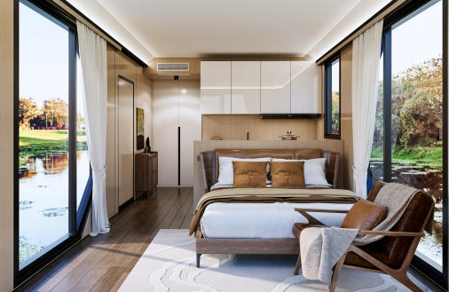 Detachable Capsule Container House